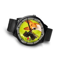 Load image into Gallery viewer, Basenji Dog New Jersey Christmas Special Wrist Watch-Free Shipping