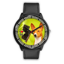 Load image into Gallery viewer, Basenji Dog New Jersey Christmas Special Wrist Watch-Free Shipping