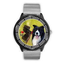 Load image into Gallery viewer, Border Collie Dog New Jersey Christmas Special Wrist Watch-Free Shipping