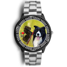 Load image into Gallery viewer, Border Collie Dog New Jersey Christmas Special Wrist Watch-Free Shipping