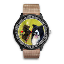 Load image into Gallery viewer, Border Collie Dog New Jersey Christmas Special Wrist Watch-Free Shipping