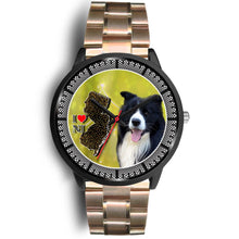 Load image into Gallery viewer, Border Collie Dog New Jersey Christmas Special Wrist Watch-Free Shipping