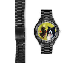 Load image into Gallery viewer, Border Collie Dog New Jersey Christmas Special Wrist Watch-Free Shipping