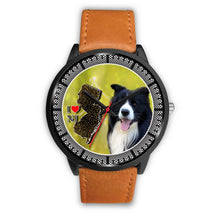 Load image into Gallery viewer, Border Collie Dog New Jersey Christmas Special Wrist Watch-Free Shipping