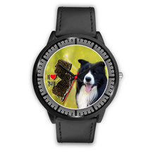 Load image into Gallery viewer, Border Collie Dog New Jersey Christmas Special Wrist Watch-Free Shipping