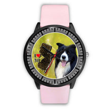 Load image into Gallery viewer, Border Collie Dog New Jersey Christmas Special Wrist Watch-Free Shipping