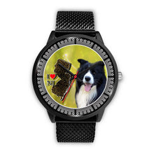 Load image into Gallery viewer, Border Collie Dog New Jersey Christmas Special Wrist Watch-Free Shipping