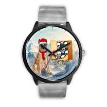 Load image into Gallery viewer, Belgian Malinois Dog Indiana Christmas Special Wrist Watch-Free Shipping