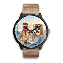 Load image into Gallery viewer, Belgian Malinois Dog Indiana Christmas Special Wrist Watch-Free Shipping