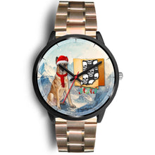 Load image into Gallery viewer, Belgian Malinois Dog Indiana Christmas Special Wrist Watch-Free Shipping