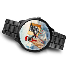 Load image into Gallery viewer, Belgian Malinois Dog Indiana Christmas Special Wrist Watch-Free Shipping