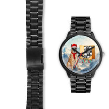 Load image into Gallery viewer, Belgian Malinois Dog Indiana Christmas Special Wrist Watch-Free Shipping
