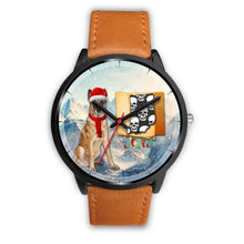 Load image into Gallery viewer, Belgian Malinois Dog Indiana Christmas Special Wrist Watch-Free Shipping