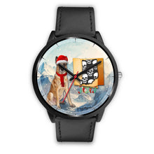 Load image into Gallery viewer, Belgian Malinois Dog Indiana Christmas Special Wrist Watch-Free Shipping