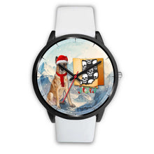 Load image into Gallery viewer, Belgian Malinois Dog Indiana Christmas Special Wrist Watch-Free Shipping
