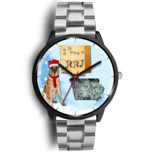 Load image into Gallery viewer, Belgian Malinois Dog Iowa Christmas Special Wrist Watch-Free Shipping