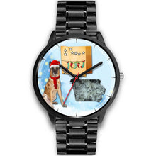 Load image into Gallery viewer, Belgian Malinois Dog Iowa Christmas Special Wrist Watch-Free Shipping