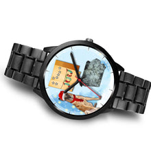 Load image into Gallery viewer, Belgian Malinois Dog Iowa Christmas Special Wrist Watch-Free Shipping