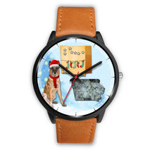Load image into Gallery viewer, Belgian Malinois Dog Iowa Christmas Special Wrist Watch-Free Shipping