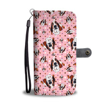 Load image into Gallery viewer, Basset Hound Dog Pattern Print Wallet Case-Free Shipping