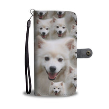 Load image into Gallery viewer, American Eskimo Dog Print Wallet Case-Free Shipping
