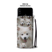 Load image into Gallery viewer, American Eskimo Dog Print Wallet Case-Free Shipping