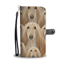 Load image into Gallery viewer, Afghan Hound Dog Print Wallet Case- Free Shipping