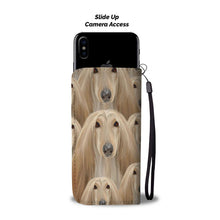 Load image into Gallery viewer, Afghan Hound Dog Print Wallet Case- Free Shipping