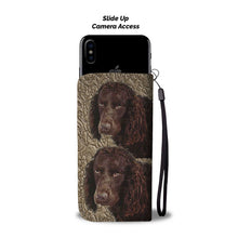 Load image into Gallery viewer, American Water Spaniel Dog Print Wallet Case-Free Shipping