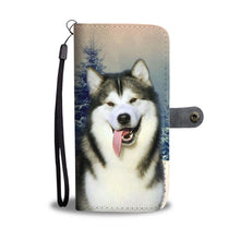 Load image into Gallery viewer, Alaskan Malamute Dog Wallet Case- Free Shipping