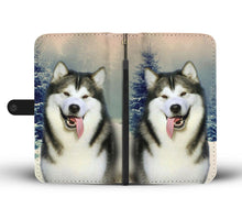 Load image into Gallery viewer, Alaskan Malamute Dog Wallet Case- Free Shipping