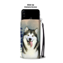 Load image into Gallery viewer, Alaskan Malamute Dog Wallet Case- Free Shipping
