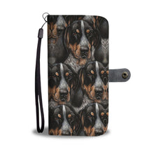 Load image into Gallery viewer, Bluetick Coonhound Dog Print Wallet Case-Free Shipping