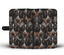 Load image into Gallery viewer, Bluetick Coonhound Dog Print Wallet Case-Free Shipping