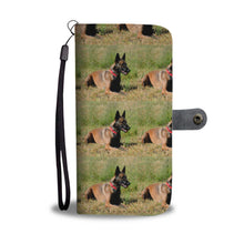 Load image into Gallery viewer, Belgian Malinois Dog Print Wallet Case-Free Shipping