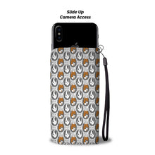 Load image into Gallery viewer, American Staffordshire Terrier Pattern Print Wallet Case-Free Shipping