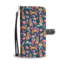 Load image into Gallery viewer, Australian Cattle Dog Floral Print Wallet Case-Free Shipping