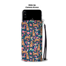 Load image into Gallery viewer, Australian Cattle Dog Floral Print Wallet Case-Free Shipping