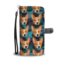 Load image into Gallery viewer, Basenji Dog Print Wallet Case-Free Shipping