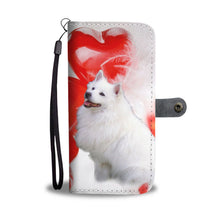 Load image into Gallery viewer, American Eskimo Dog Wallet Case- Free Shipping