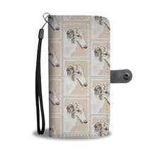 Load image into Gallery viewer, Borzoi Dog Patterns Print Wallet Case-Free Shipping