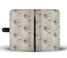 Load image into Gallery viewer, Borzoi Dog Patterns Print Wallet Case-Free Shipping