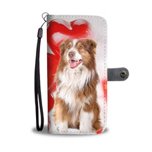 Load image into Gallery viewer, Australian Shepherd Wallet Case- Free Shipping