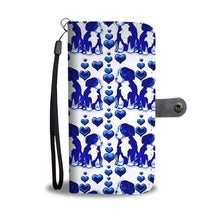 Load image into Gallery viewer, Bernese Mountain Dog Love Patterns Print Wallet Case-Free Shipping