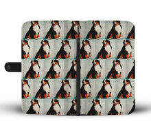 Load image into Gallery viewer, Bernese Mountain Dog Patterns Print Wallet Case-Free Shipping