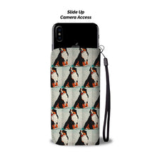 Load image into Gallery viewer, Bernese Mountain Dog Patterns Print Wallet Case-Free Shipping