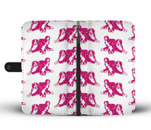 Load image into Gallery viewer, Bernese Mountain Dog With Family Patterns Print Wallet Case-Free Shipping