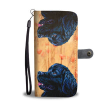 Load image into Gallery viewer, Amazing Newfoundland Dog Print Wallet Case-Free Shipping