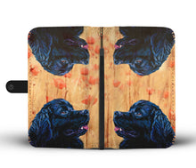 Load image into Gallery viewer, Amazing Newfoundland Dog Print Wallet Case-Free Shipping