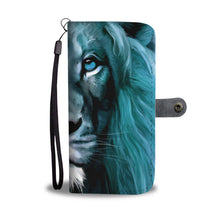 Load image into Gallery viewer, Amazing Lion Print Wallet Case-Free Shipping